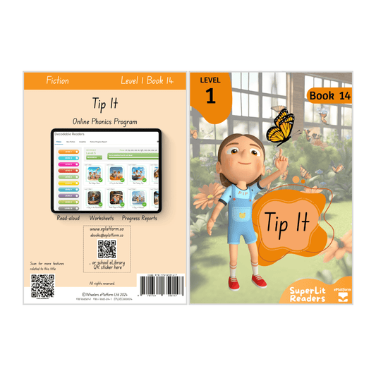 Tip It (Level 1 Book 14 - Fiction Series) - SuperLit Readers by EPlatform Limited