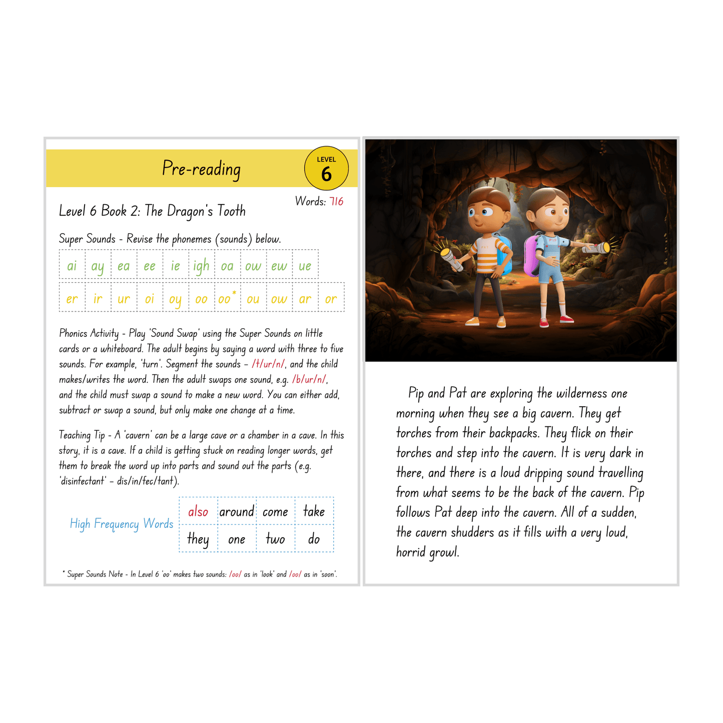 The Dragon's Tooth (Level 6 Book 2 - Fiction Series) - SuperLit Readers by EPlatform Limited