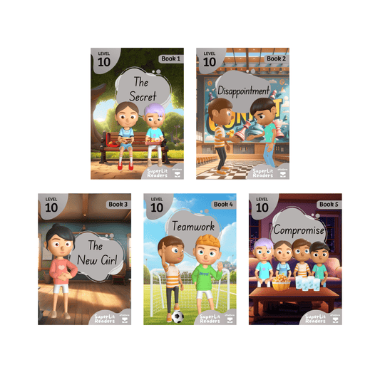 Fiction Level 10 Bundle - SuperLit Readers by EPlatform Limited