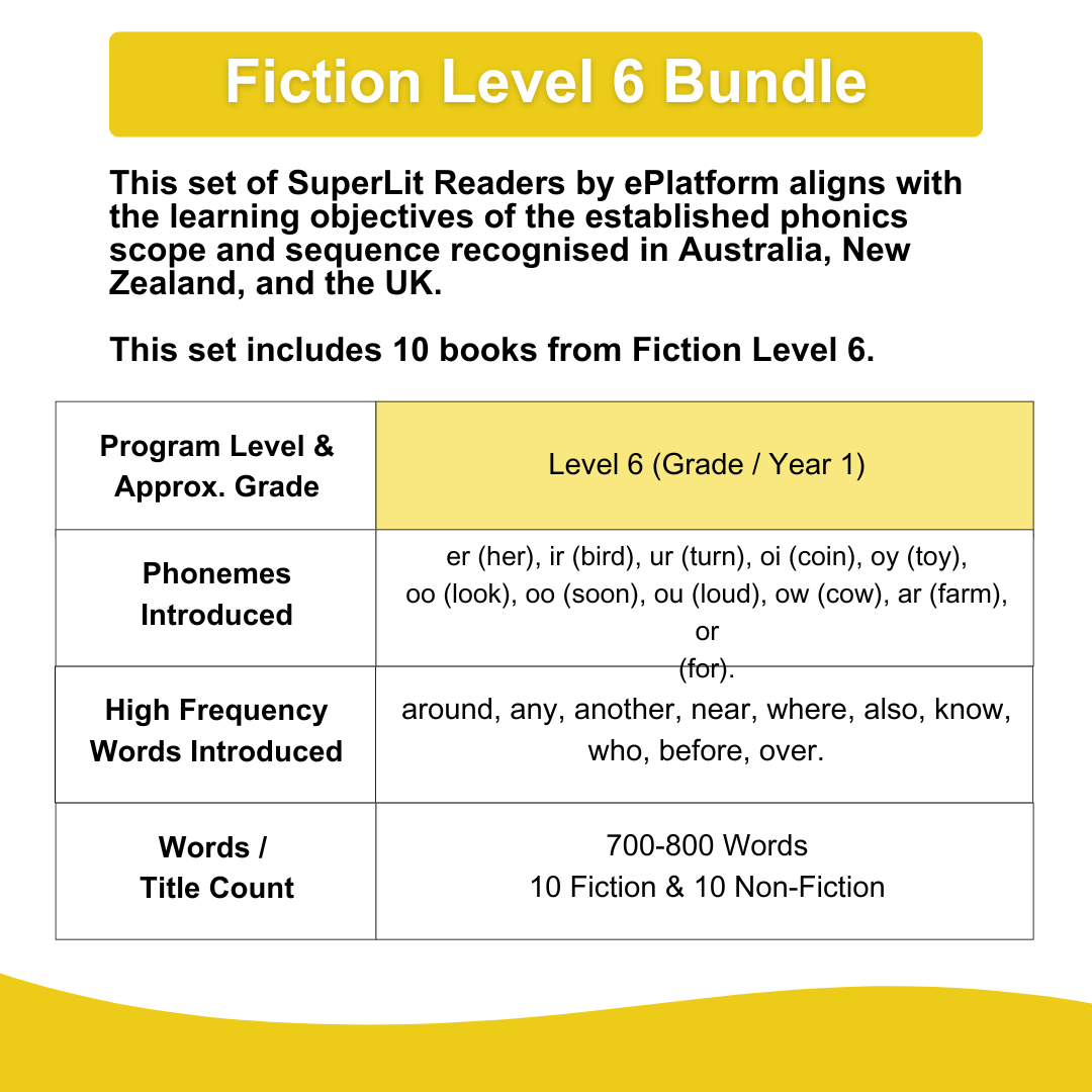 Fiction Level 6 Bundle