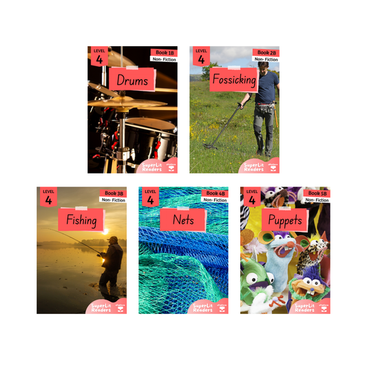 Non-Fiction Level 4B Bundle