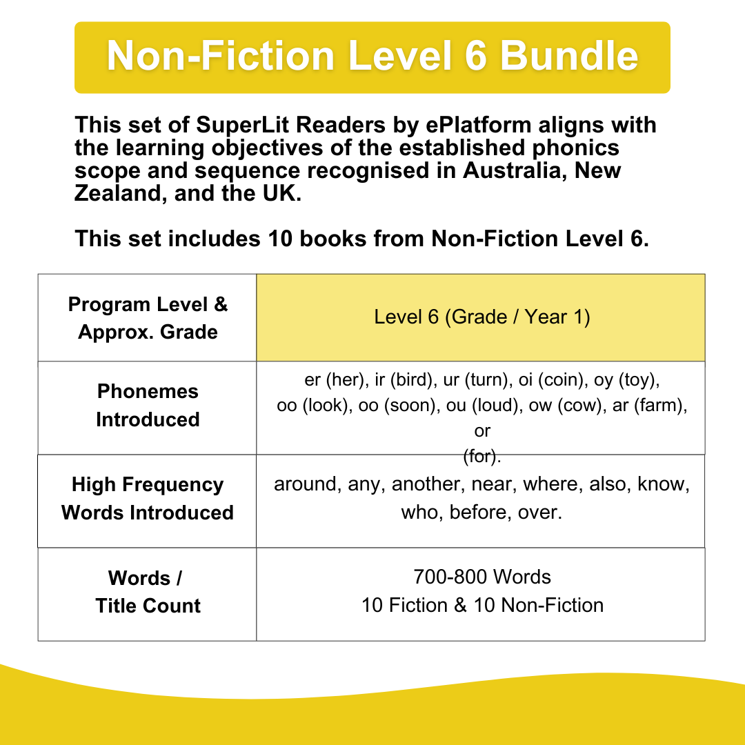 Non-Fiction Level 6 Bundle
