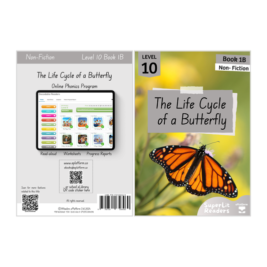 The Life Cycle of a Butterfly (Level 10 Book 1B - Non-Fiction Series B)