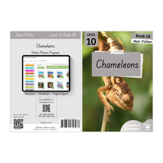 Chameleons (Level 10 Book 2B - Non-Fiction Series B)