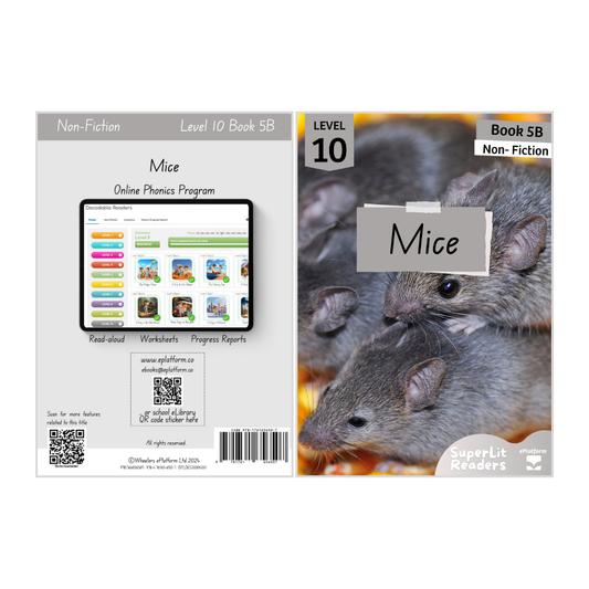 Mice (Level 10 Book 5B - Non-Fiction Series B)