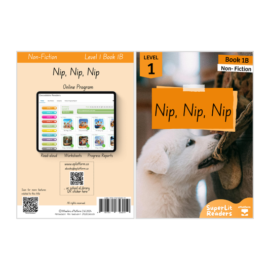 Nip, Nip, Nip (Level 1 Book 1B - Non-Fiction Series B)