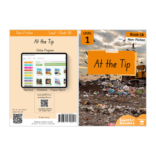 At the Tip! (Level 1 Book 5B - Non-Fiction Series B)
