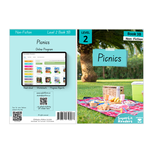 Picnics (Level 2 Book 3B - Non-Fiction Series B)