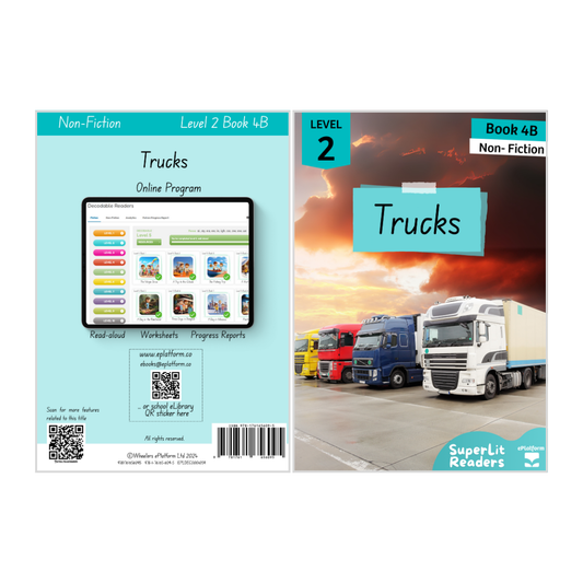 Trucks (Level 2 Book 4B - Non-Fiction Series B)
