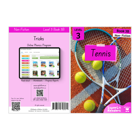 Tennis (Level 3 Book 3B - Non-Fiction Series B)
