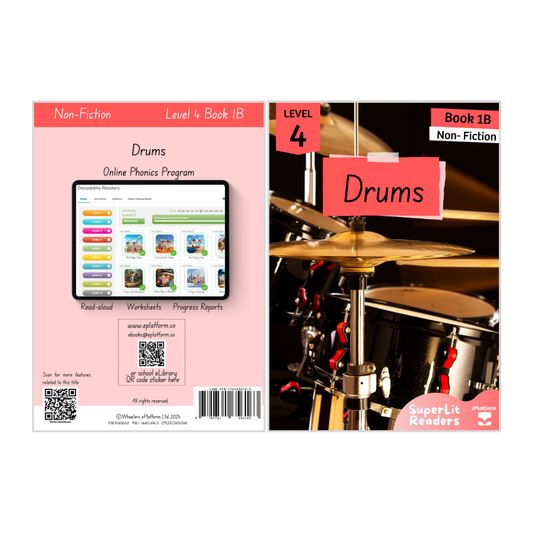 Drums (Level 4 Book 1B - Non-Fiction Series B)