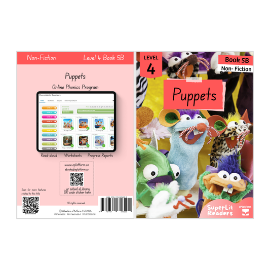 Puppets (Level 4 Book 5B - Non-Fiction Series B)