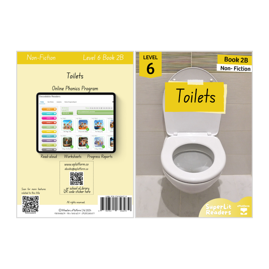 Toilets (Level 6 Book 2B - Non-Fiction Series B)