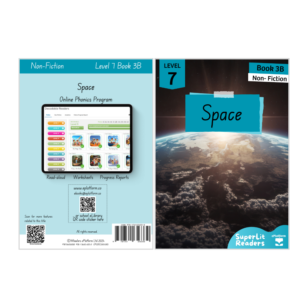 Space (Level 7 Book 3B - Non-Fiction Series B)