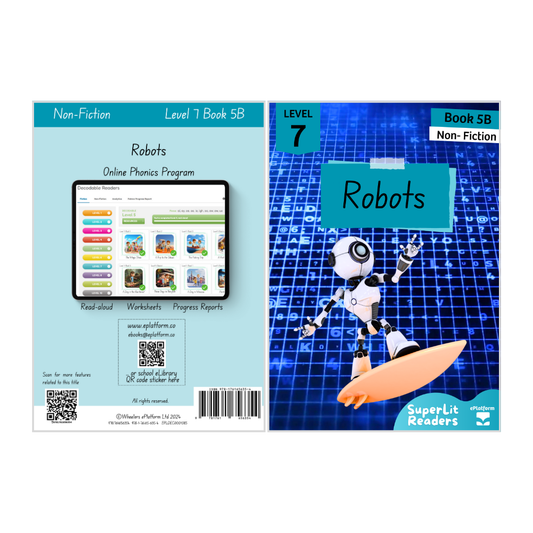 Robots (Level 7 Book 5B - Non-Fiction Series B)