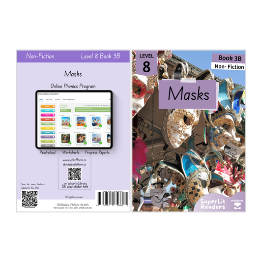 Masks (Level 8 Book 3B - Non-Fiction Series B)