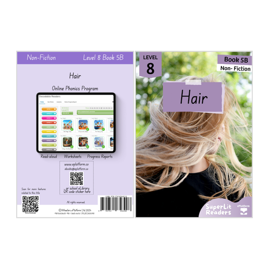 Hair (Level 8 Book 5B - Non-Fiction Series B)