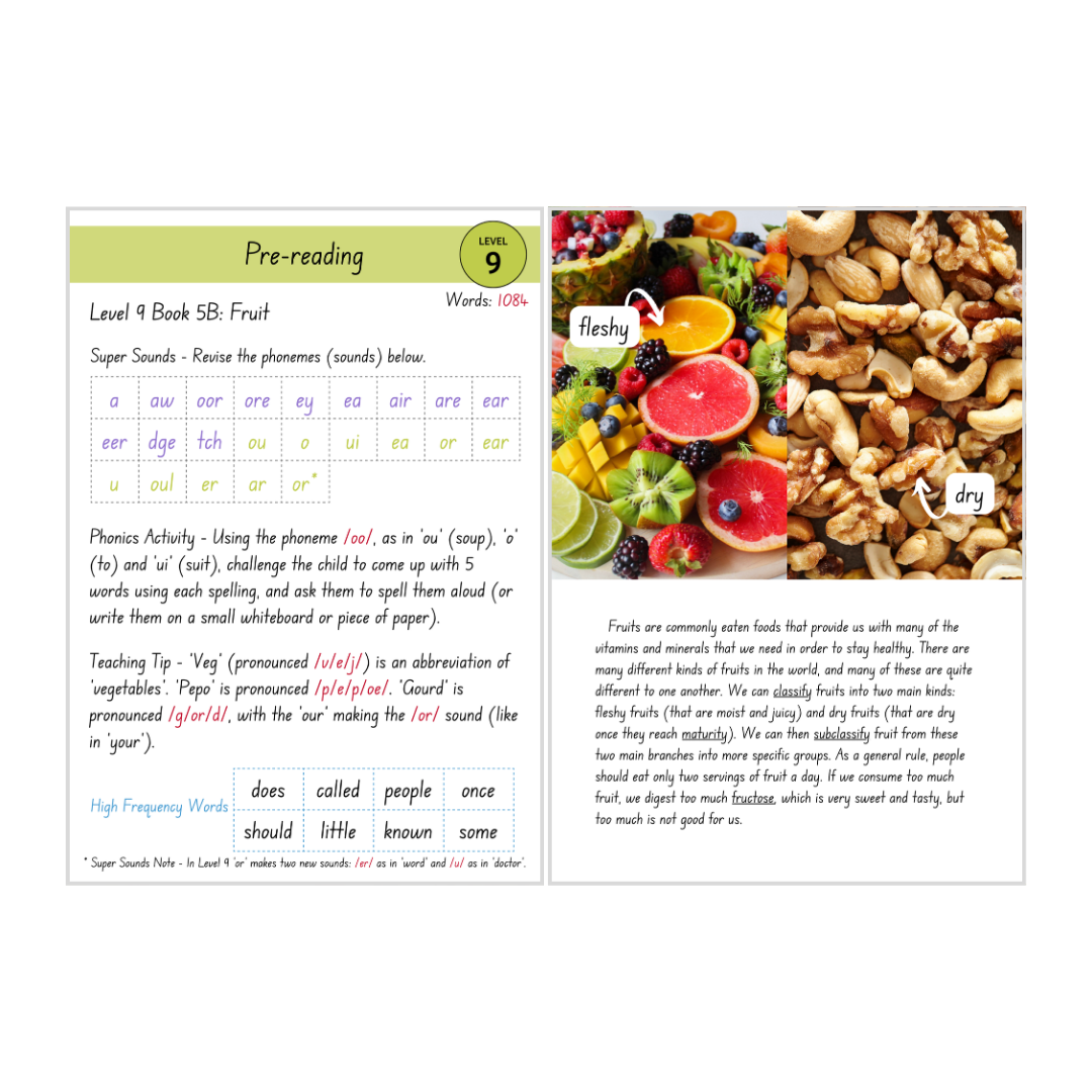 Fruit (Level 9 Book 5B - Non-Fiction Series B)