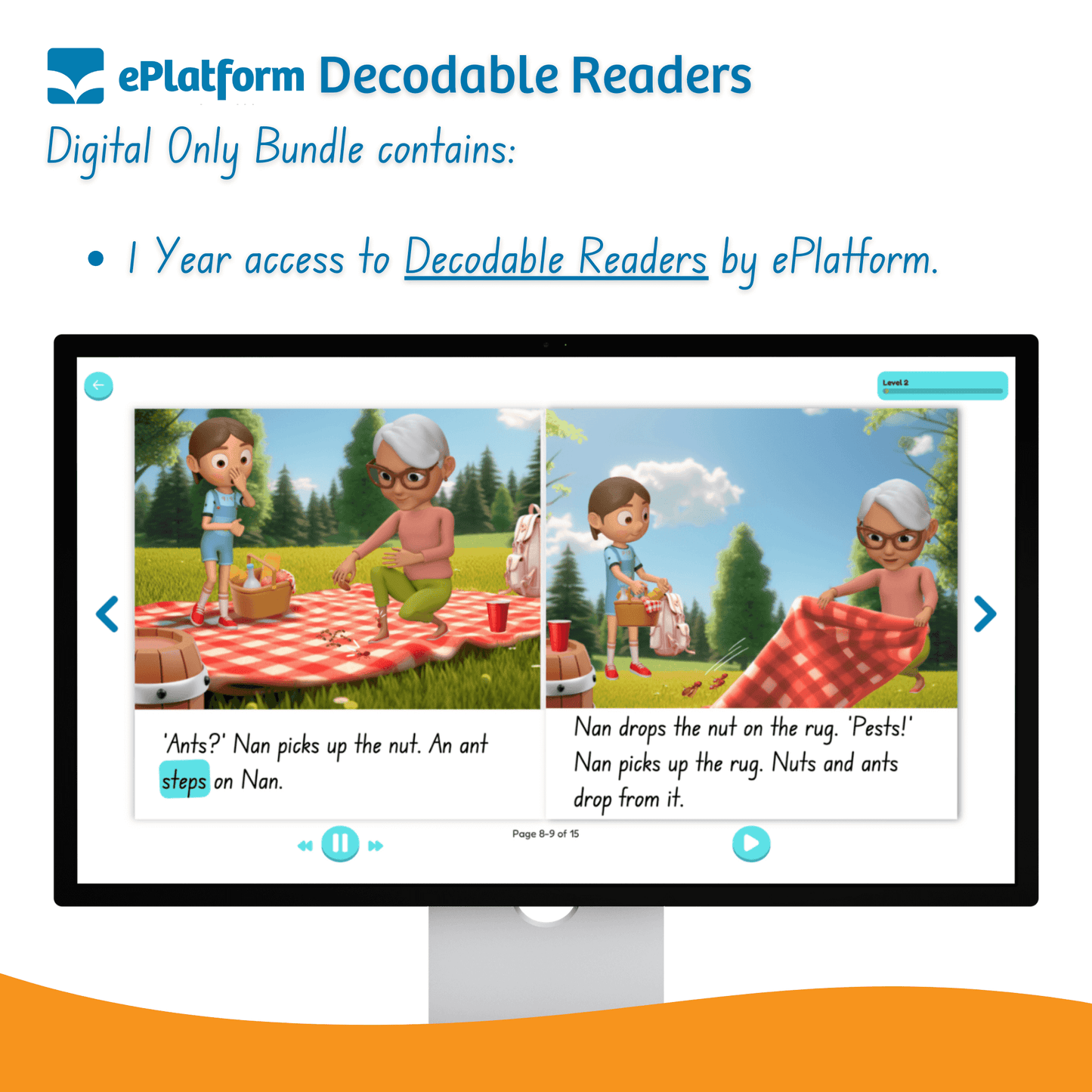 Digital Reading Bundle | Decodable Readers – SuperLit Readers by ...
