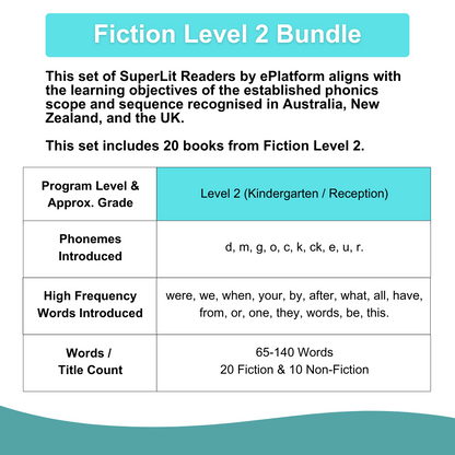 Fiction Level 2 Bundle