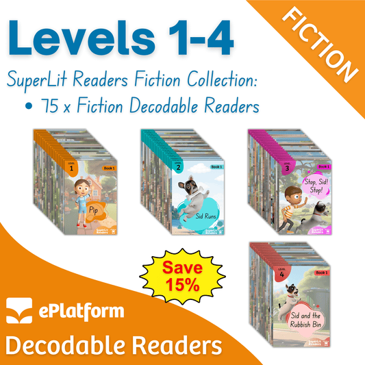 Fiction Levels 1-4 Bundle