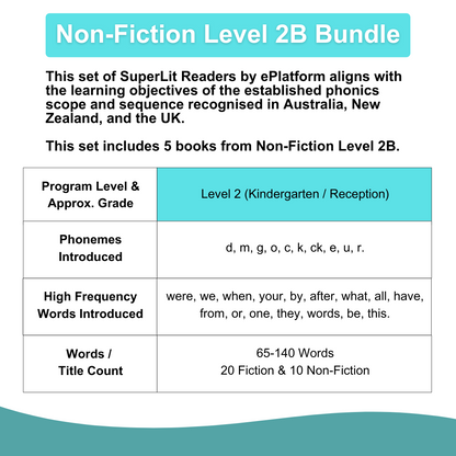 Non-Fiction Level 2B Bundle