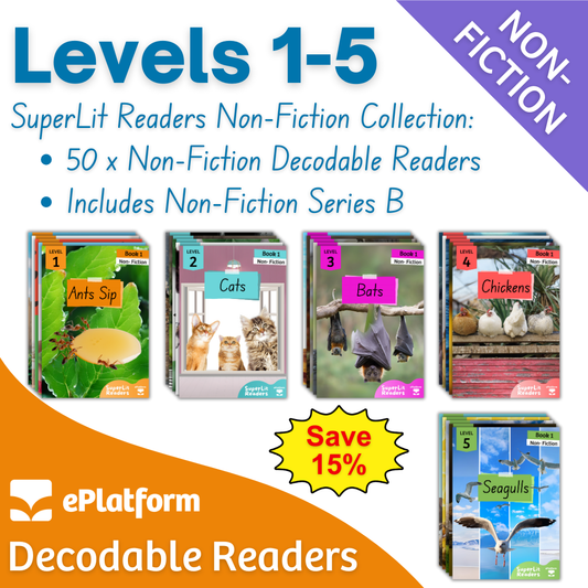 Non-Fiction Levels 1-5 Bundle