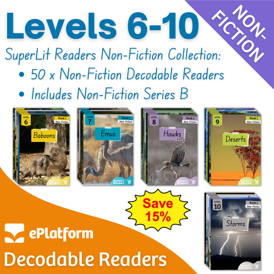 Non-Fiction Levels 6-10 Bundle