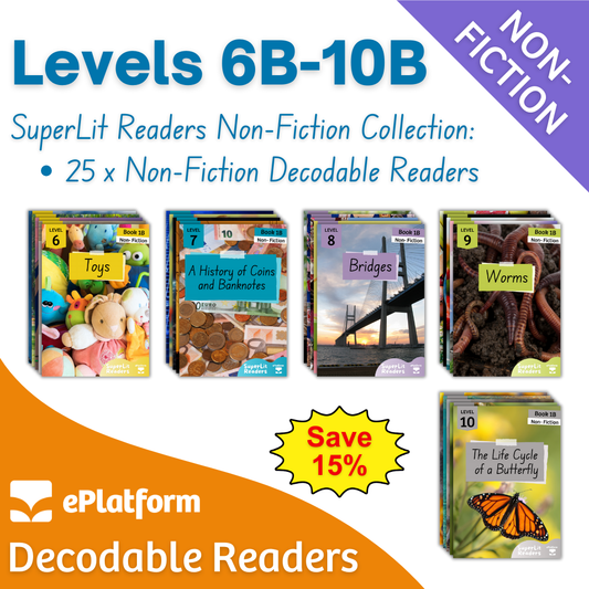 Non-Fiction Levels 6B-10B Bundle