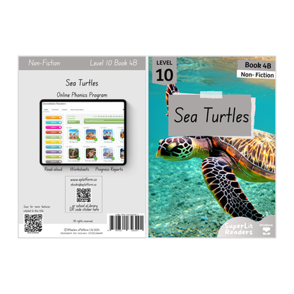 Sea Turtles (Level 10 Book 4B - Non-Fiction Series B)