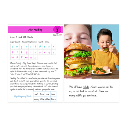 Habits (Level 3 Book 2B - Non-Fiction Series B)