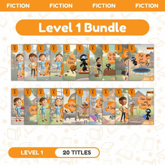 SuperLit Phonics Decodable Readers Fiction Level 1 Single Set
