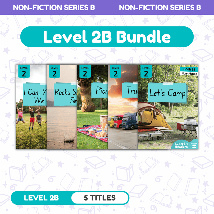 Non-Fiction Level 2B Bundle | SuperLit Readers by ePlatform