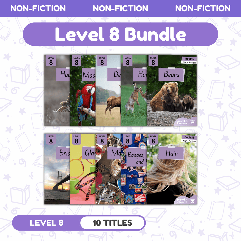 Level 8 Fandom Level 8 Non-Fiction Bundle | SuperLit Readers by ePlatform