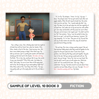 SuperLit Phonics Decodable Readers Sample Fiction Level 10