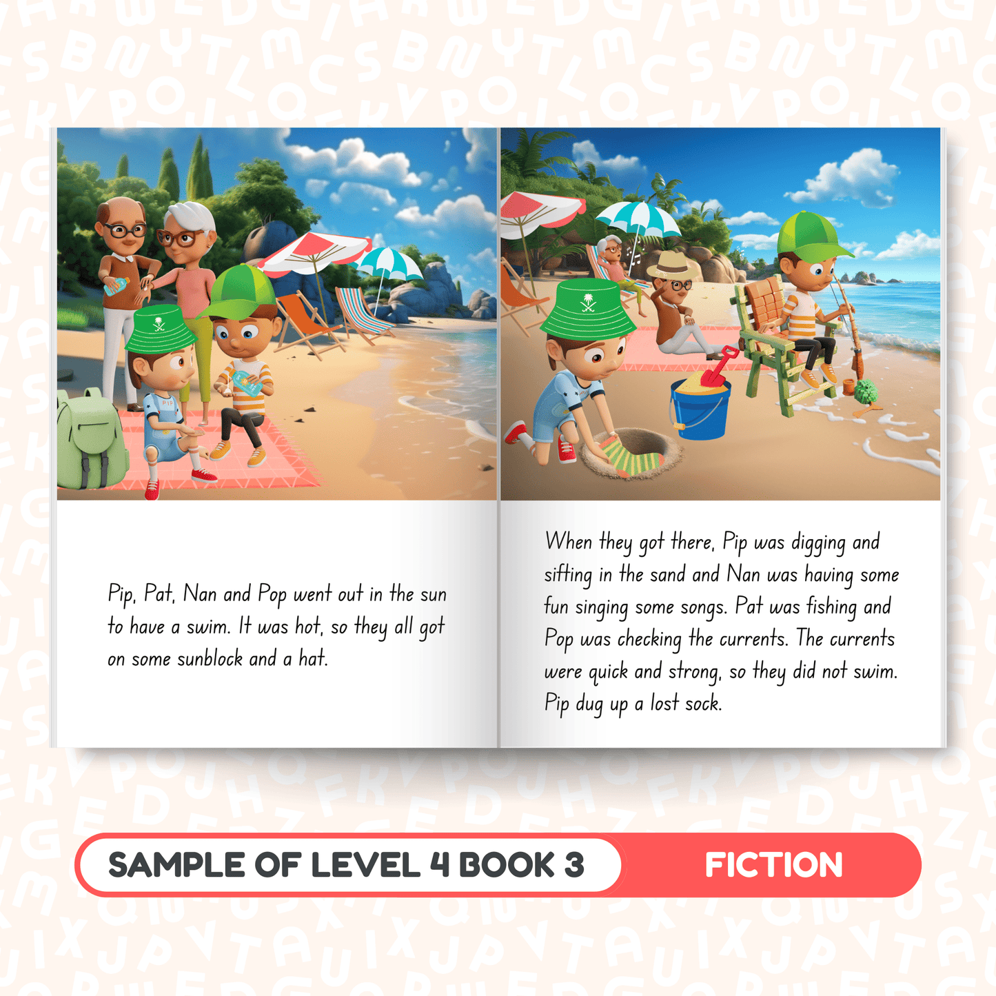 SuperLit Phonics Decodable Readers Sample Fiction Level 4