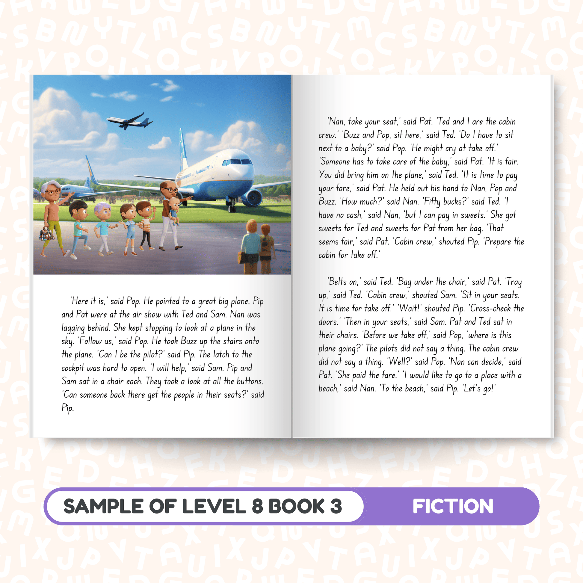 SuperLit Phonics Decodable Readers Sample Fiction Level 8