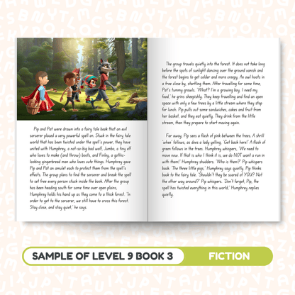 SuperLit Phonics Decodable Readers Sample Fiction Level 9